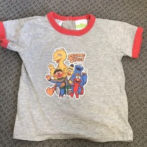 COTTON ON BABY || Sesame Street ringer tee